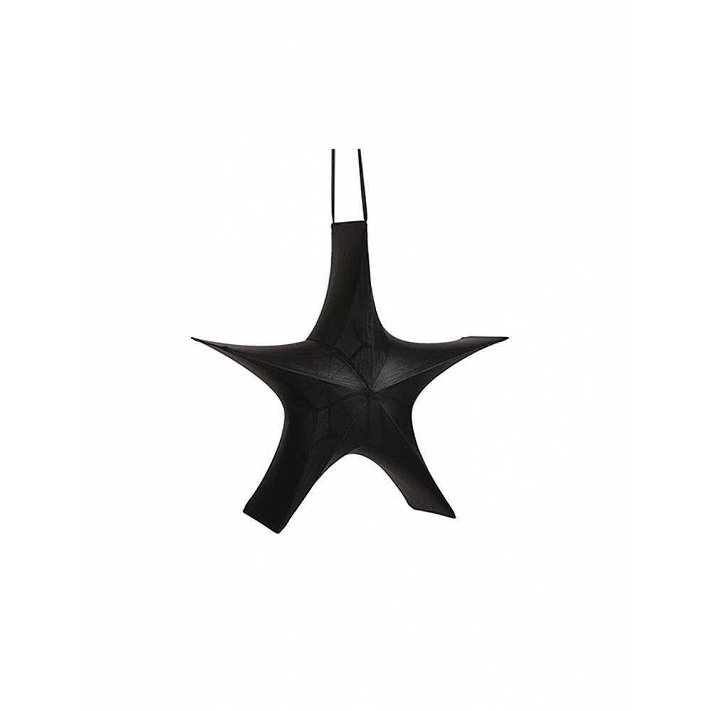 Αστέρι 3D ανοιγ. υφασμάτινο μαύρο 80X26X75