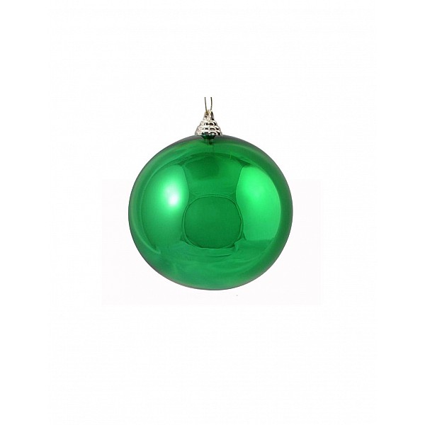 Μπάλα πλαστικό γυάλινο Φ20 πράσινη