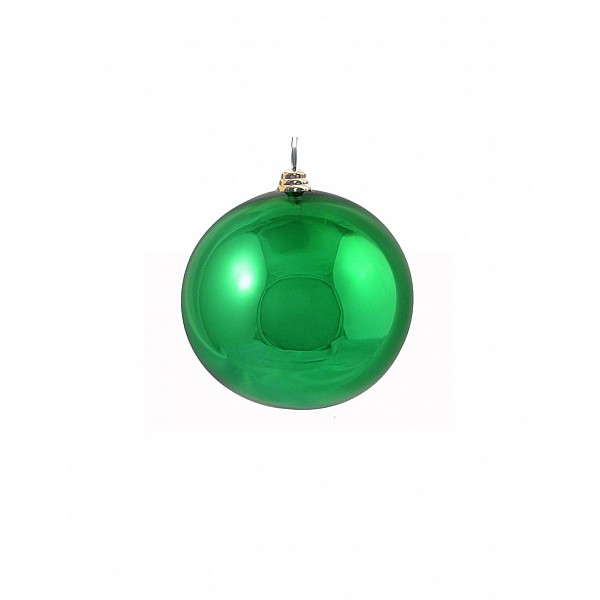 Μπάλα πλαστικό γυάλινο Φ40 πράσινη