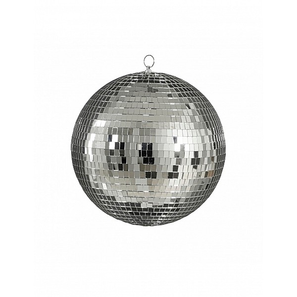 Μπάλα  Disco Mirror ασημί  Φ30cm