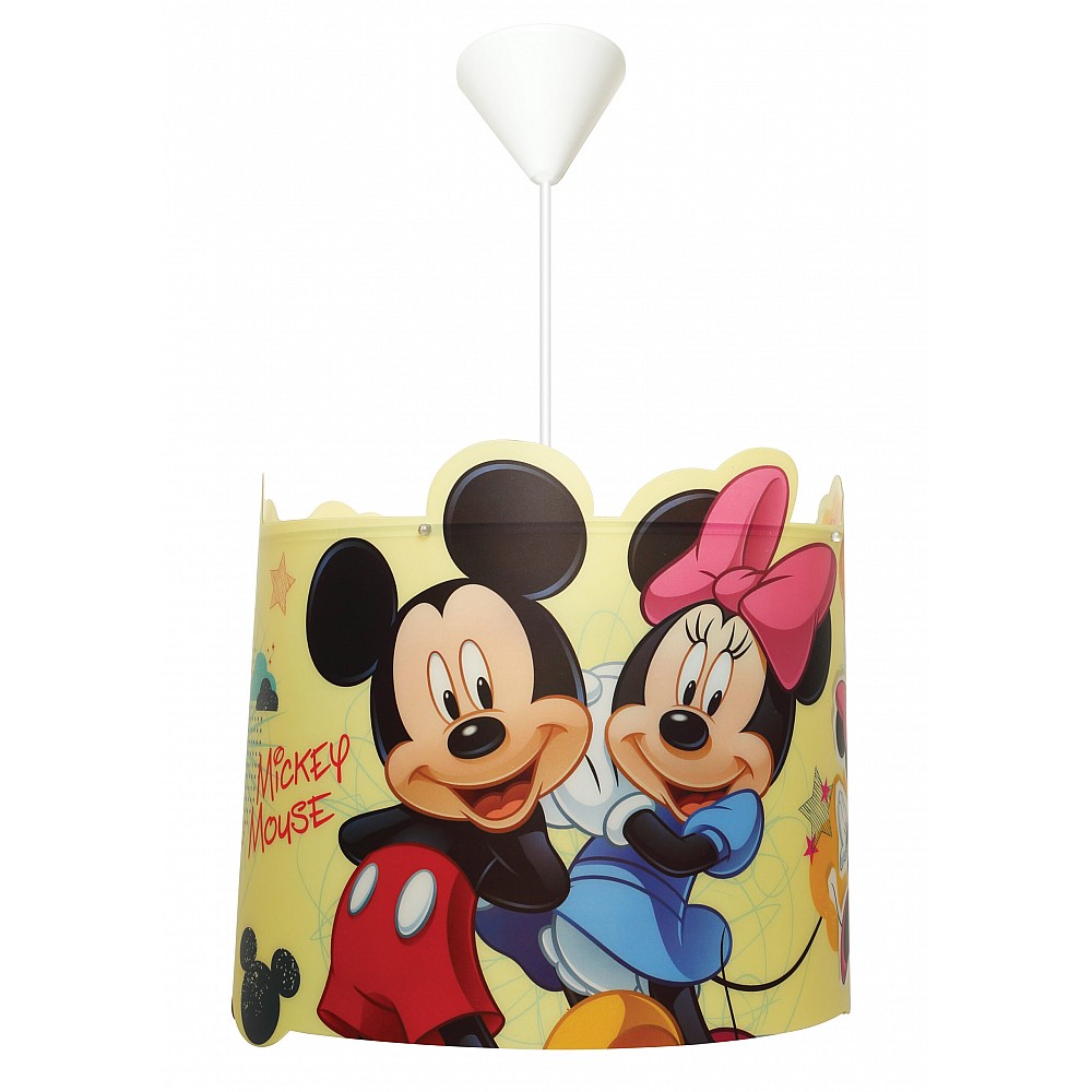 PDT 4351 MM ΚΡΕΜ. 1/Φ 3D ΠΑΙΔΙΚΟ MICKEY & MINNIE  1ΧΕ27