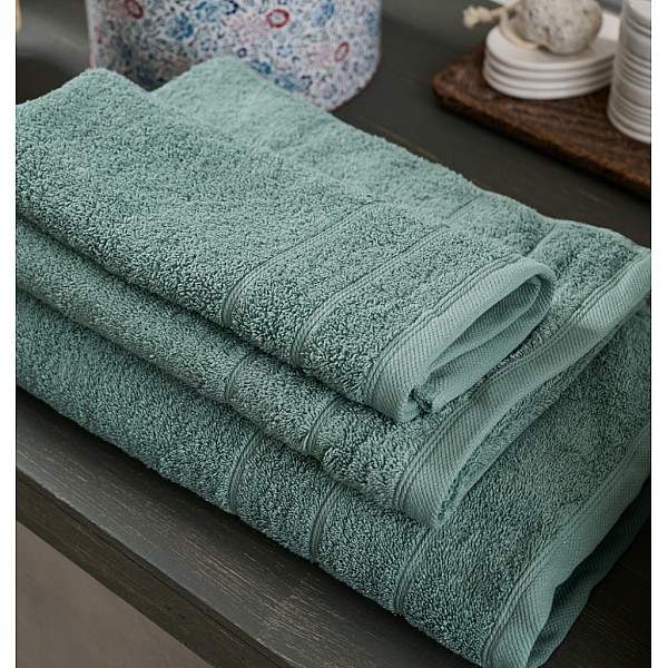 Πετσέτα Μονόχρωμη Lovable - Green, Σώματος 80x150