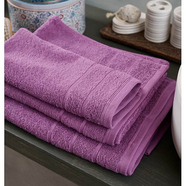 Πετσέτα Μονόχρωμη Lovable - Dusty Lavender, Σώματος 80x150