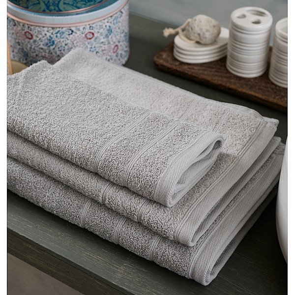 Πετσέτα Μονόχρωμη Lovable - L.Grey, Σώματος 80x150