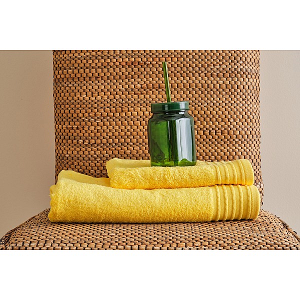 Πετσέτα Μονόχρωμη Baboo - Yellow, Σώματος 80x150