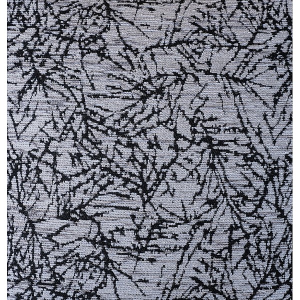 Ριχτάρι Καναπέ Chenille VERA Grey-Black - Grey - Black, Διθέσιο (180x250)