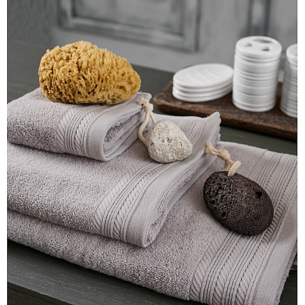 Πετσέτα Μονόχρωμη New Cotton Series - L.Grey, Σώματος 75x150