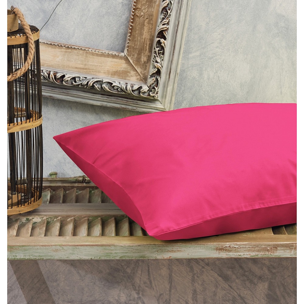 Μαξιλαροθήκες Μονόχρωμες Power Nap Premium - Fuschia, 50x70