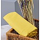 Σεντόνια Μονόχρωμα Λάστιχο Angel - Mustard, Μονό λάστιχο (105x200+25)