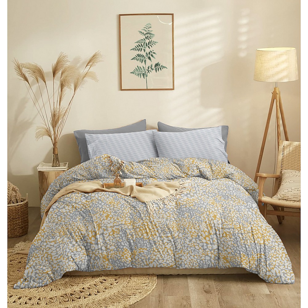 Σεντόνια Σετ Blot Gold - Υπέρδιπλο Λάστιχο (1x230x260+1x170x200+30+2 μαξ. 50×70)