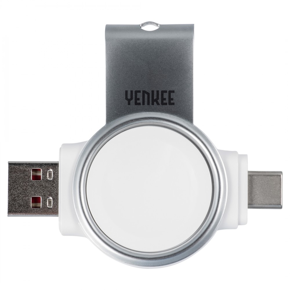 YENKEE YAC 5001 Ασύρματος Φορτιστής με Μαγνήτη συμβατός με Apple Watch, Λευκός YENKEE YAC 5001 Ασύρματος Φορτιστής με Μαγνήτη συμβατός με Apple Watch, Λευκός