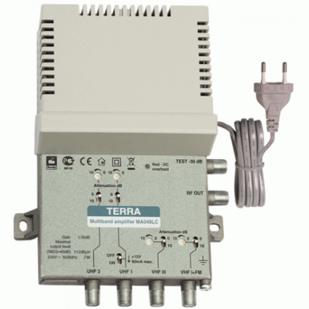 TERRA MA048LC Κεντρικός ενισχυτής