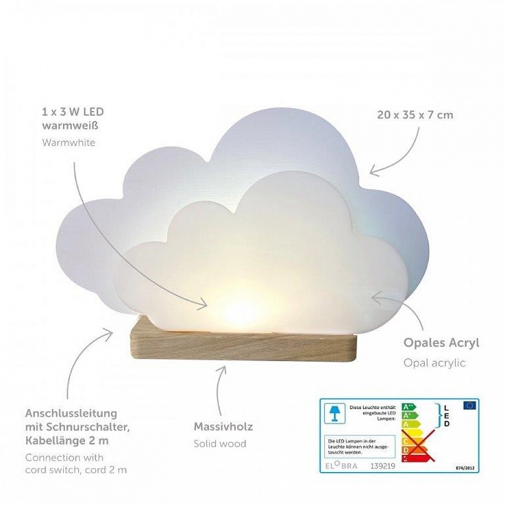 Πορτατίφ Σύννεφο Λευκό Cloud