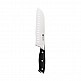 ΜΑΧΑΙΡΙ SANTOKU BUTCHER ΑΝΟΞΕΙΔΩΤΟ 2.3mm ΜΕ ΛΕΠΙΔΑ 3CR14 01-7010