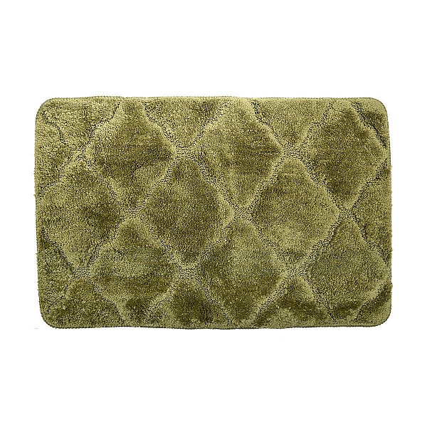 ΤΑΠΕΤΟ ΜΠΑΝΙΟΥ MICROFIBER OLIVE SERIES 70x45cm ΑΝΤΙΟΛΙΣΘΗΤΙΚΟ ΛΑΔΙ 02-14896