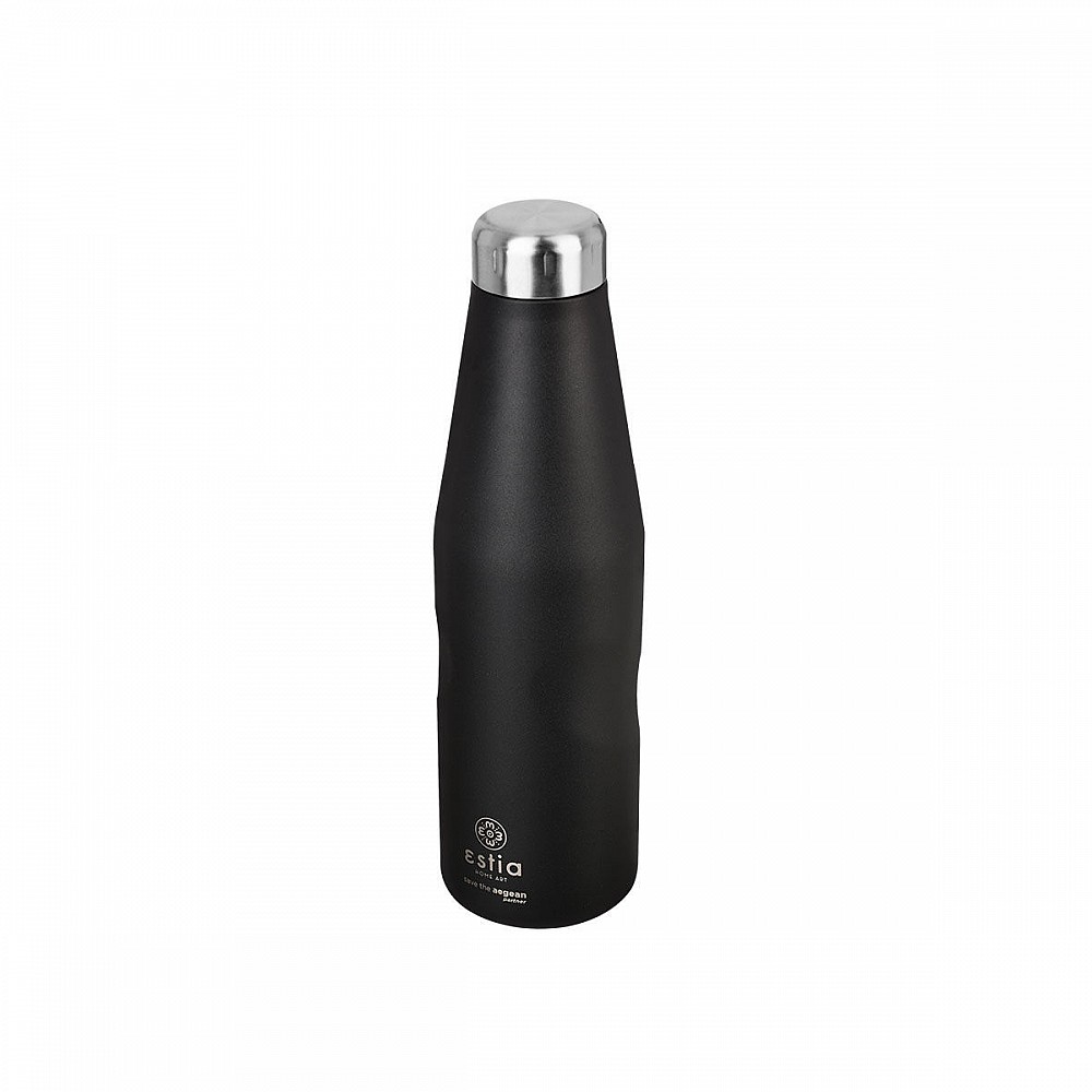 ΘΕΡΜΟΣ TRAVEL FLASK SAVE THE AEGEAN 750ml MIDNIGHT BLACK 01-9816