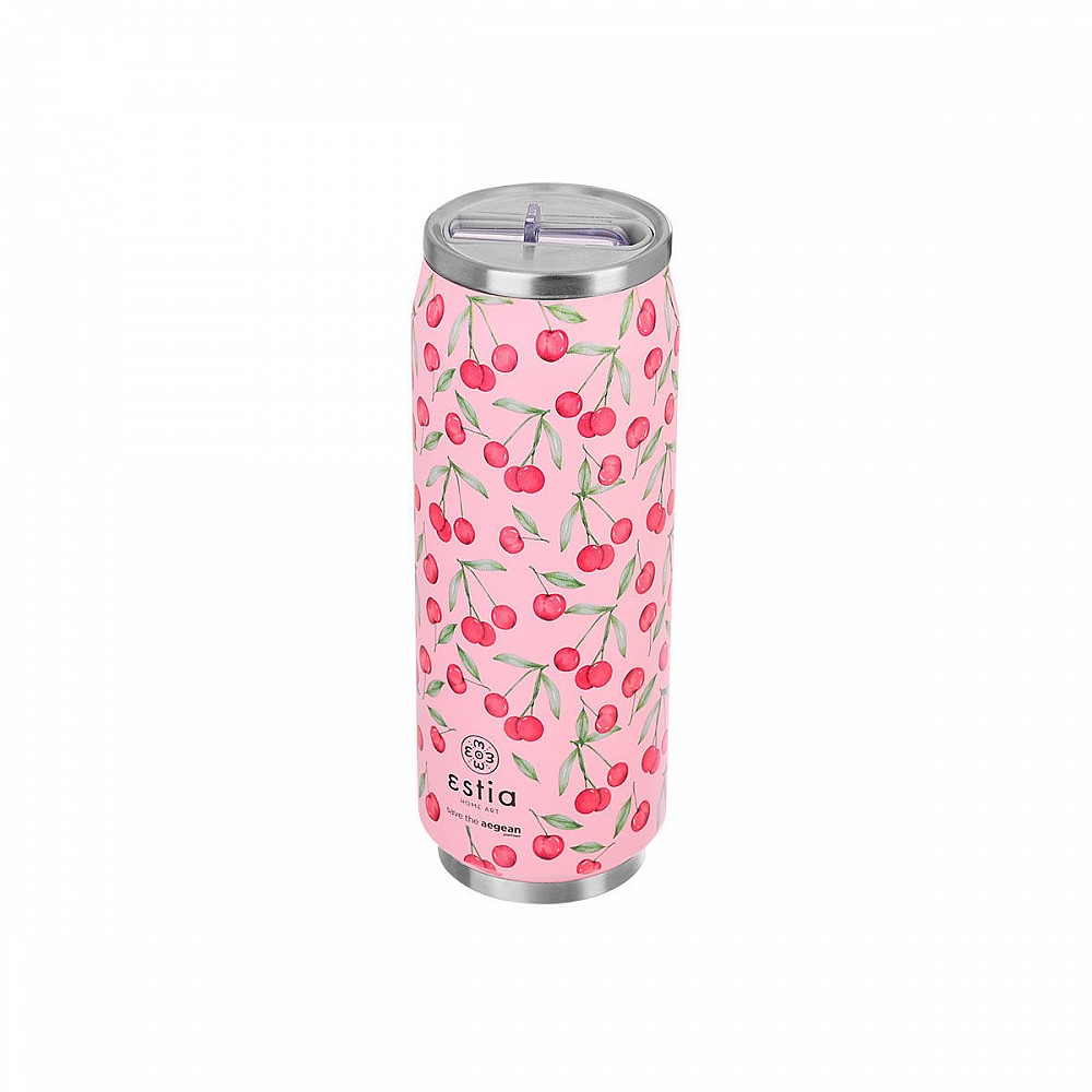 ΘΕΡΜΟΣ TRAVEL CUP SAVE THE AEGEAN 500ml CHERRY ROSE 01-16791