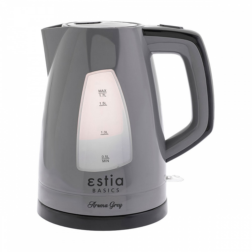 ΒΡΑΣΤΗΡΑΣ AROMA GREY ΠΛΑΣΤΙΚΟΣ 2200w 1.7lt ΓΚΡΙ 06-10089