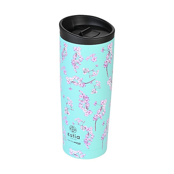 ΘΕΡΜΟΣ TRAVEL MUG SAVE THE AEGEAN 500ml BLOSSOM GREEN 01-20422