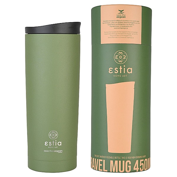 ΘΕΡΜΟΣ TRAVEL MUG SAVE THE AEGEAN 500ml FOREST SPIRIT 01-20347