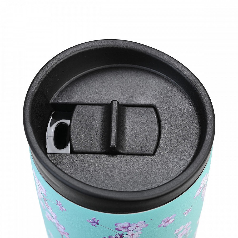 ΘΕΡΜΟΣ TRAVEL MUG SAVE THE AEGEAN 350ml BLOSSOM GREEN 01-20446