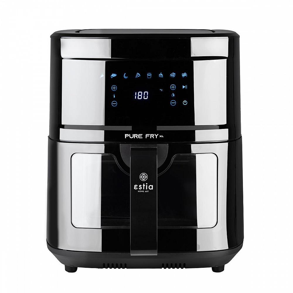 ΦΡΙΤΕΖΑ ΑΕΡΟΣ PURE FRY XL 1700w 9.1lt ME ΨΗΦΙΑΚΗ ΟΘΟΝΗ & 8 ΠΡΟΓΡΑΜΜΑΤΑ ΜΑΥΡΟ 06-20620