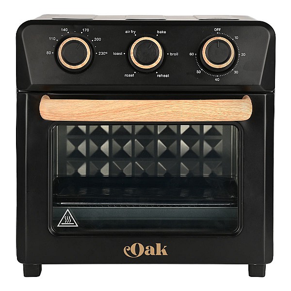 ΦΡΙΤΕΖΑ ΑΕΡΟΣ OAK 1400w 12lt ΜΕ 4 ΛΕΙΤΟΥΡΓΕΙΕΣ ΨΗΣΙΜΑΤΟΣ ΜΑΥΡΟ 06-23690