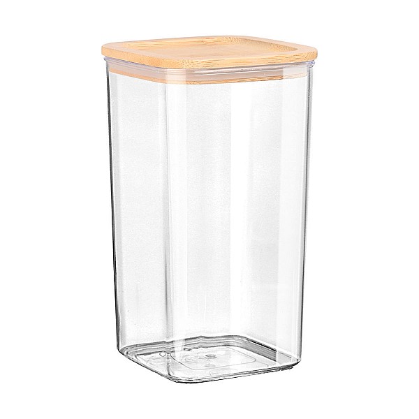 ΔΟΧΕΙΟ ΑΠΟΘΗΚΕΥΣΗΣ BAMBOO ESSENTIALS ΠΛΑΣΤΙΚΟ 1200ml ΣΤΟΙΒΑΖΟΜΕΝΟ 01-24277