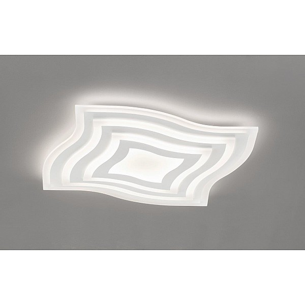 Πλαφονιέρα Φωτιστικό Οροφής Gorden Λευκό 60x60