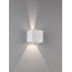 Απλίκα Φωτιστικό Τοίχου Wall Λευκό Ματ IP44 10x10 Απλίκα Φωτιστικό Τοίχου Wall Λευκό Ματ IP44 10x10