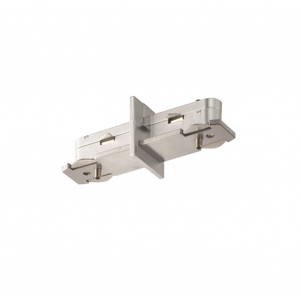 Connector Ράγας 1 x 500 W Ασημί ματ m6 - HV-TRACK 6