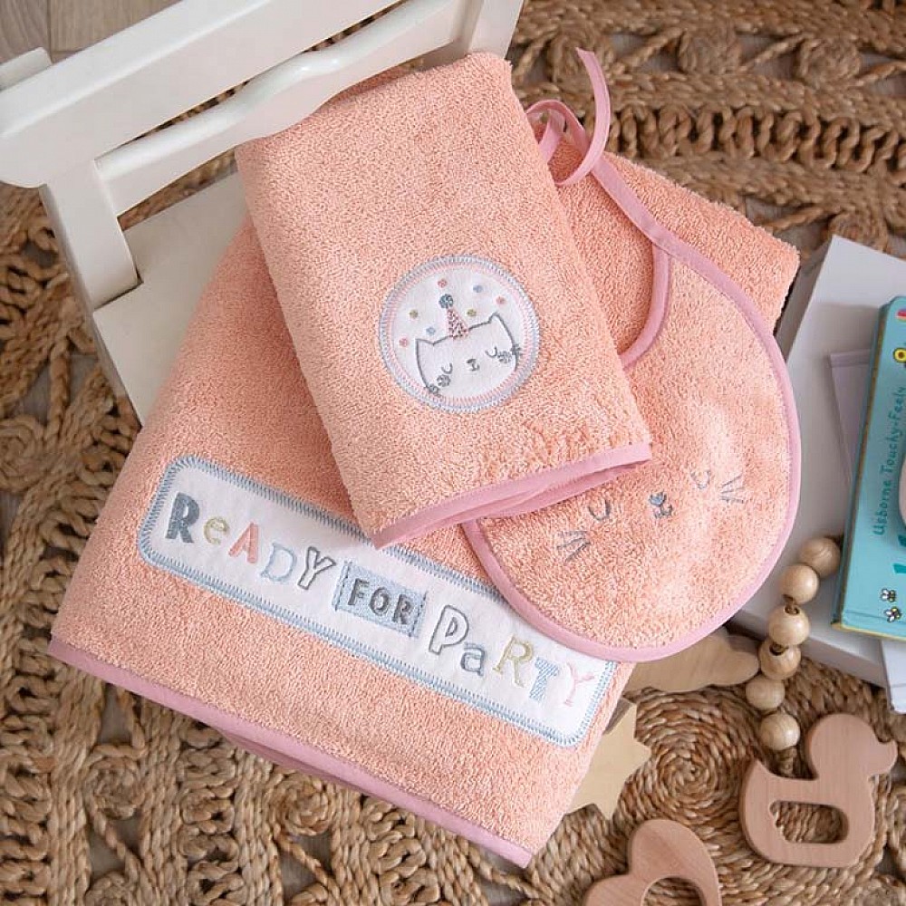 Βρεφικές Πετσέτες (Σετ 3τμχ) FUNNA BABY VIP (40x60 + 70x140) Βρεφικές Πετσέτες (Σετ 3τμχ) FUNNA BABY VIP (40x60 + 70x140)