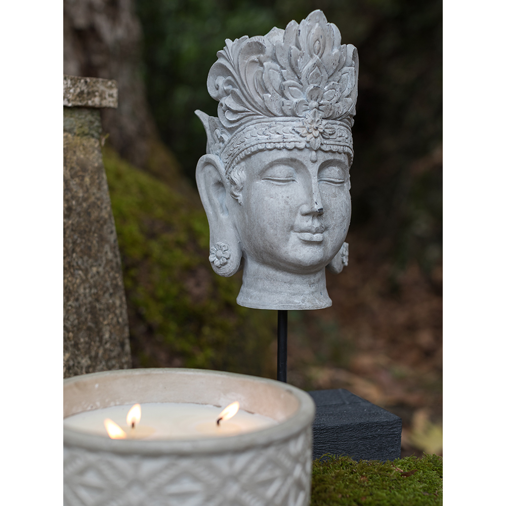 SHRIDEVI ΔΙΑΚΟΣΜΗΤΙΚΟ TOTEM 18x15x36 POLYRESIN ΛΕΥΚΟ ΑΝΤΙΚΕ ΜΑΥΡΟ INTHEBOX SHRIDEVI ΔΙΑΚΟΣΜΗΤΙΚΟ TOTEM 18x15x36 POLYRESIN ΛΕΥΚΟ ΑΝΤΙΚΕ ΜΑΥΡΟ INTHEBOX