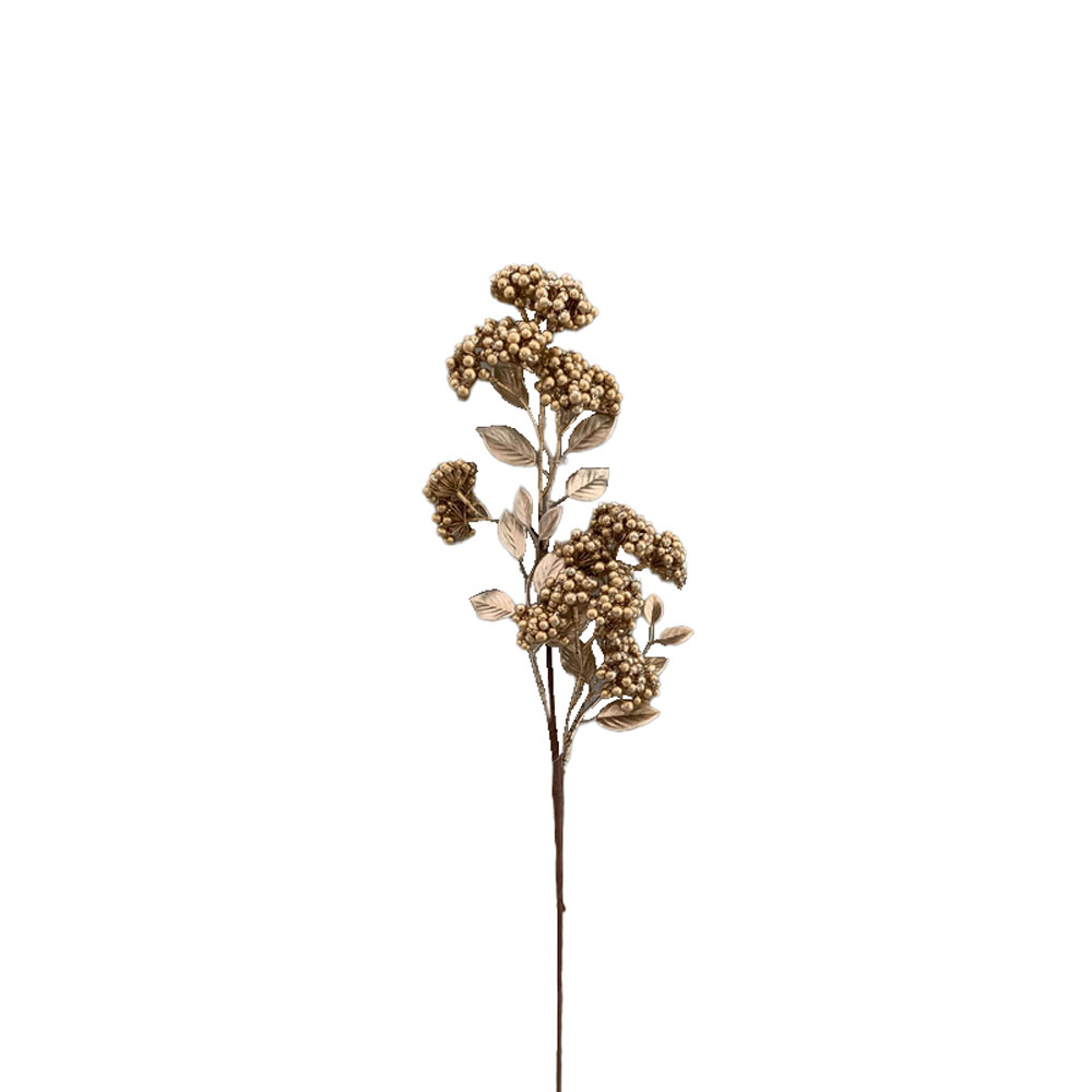CHRISTMASH BRANCH ΧΡΙΣΤΟΥΓΕΝΝΙΑΤΙΚΟ ΚΛΑΔΙ 53 FOAM ΧΡΥΣΟ POLYESTER INTHEBOX