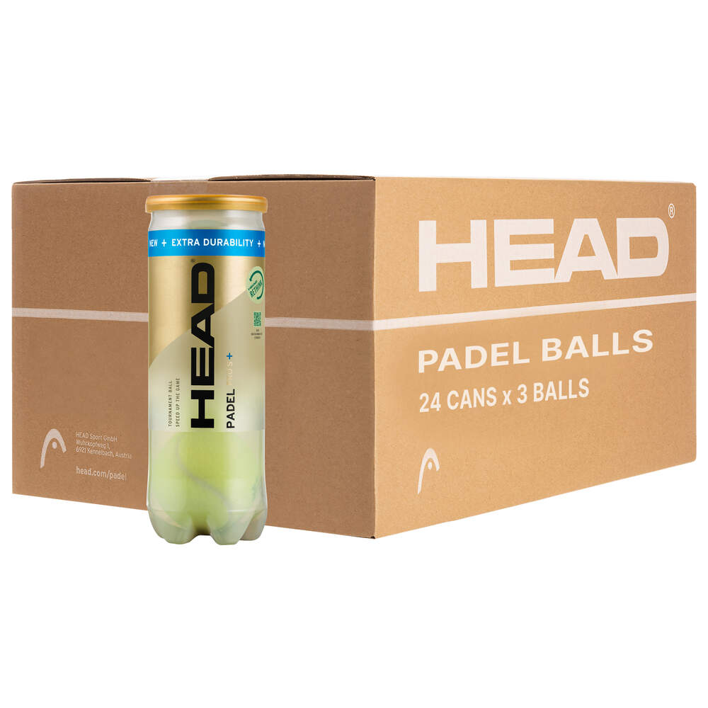 HEAD PADEL PRO S 2025 KOYTA 24X3-BALL ΜΠΑΛΛΑΚΙΑ PADEL