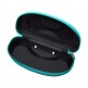 ELITE GOOGLES CASE BLACK/ TURQUOISE ZOGGS