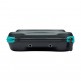ELITE GOOGLES CASE BLACK/ TURQUOISE ZOGGS