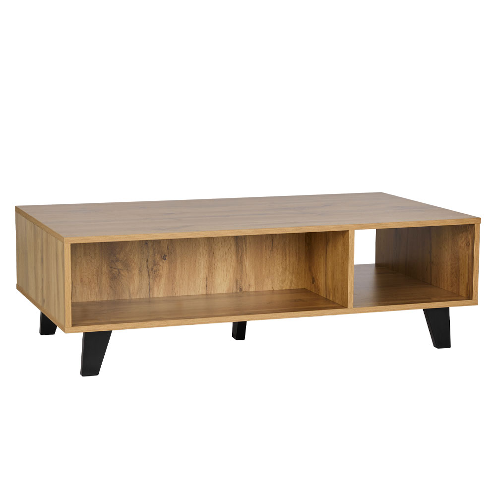 LIBERTA ARABICA COFFEE TABLE SONOMA ΜΑΥΡΟ ΜΑΥΡΟ 110x60xH35cm