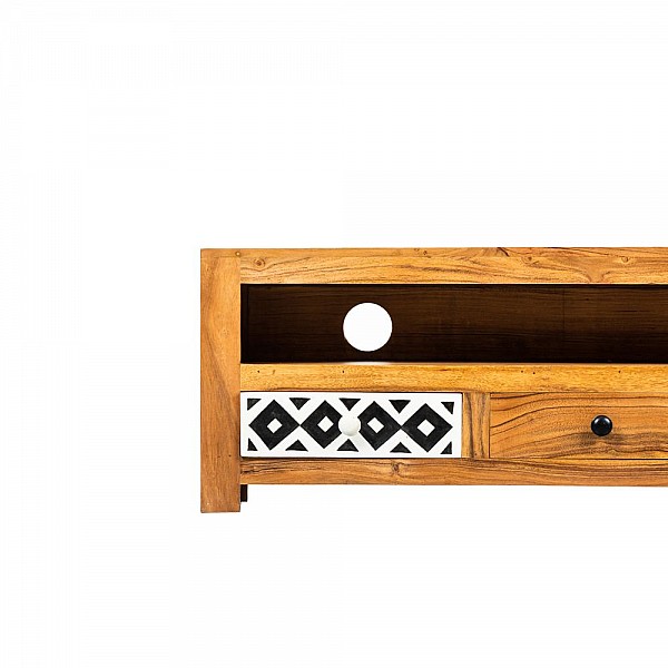 LIBERTA TRIBE TV STAND ΚΑΡΥΔΙ ΠΟΛΥΧΡΩΜΟ 120x30xH40cm