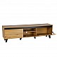 LIBERTA ARABICA TV STAND SONOMA ΜΑΥΡΟ 170x38xH49cm