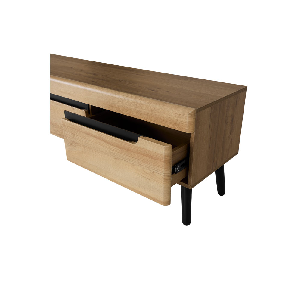 LIBERTA GRIF TV STAND ΦΥΣΙΚΟ 160x40xH50cm