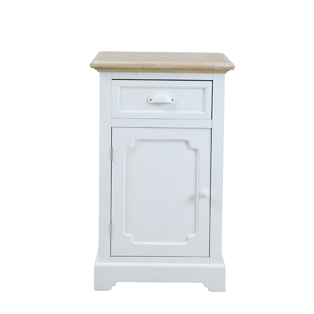 LIBERTA KIMOLOS ΚΟΜΟΔΙΝΟ 1ΠΟΡΤΑ 1ΣΥΡΤΑΡΙ ΛΕΥΚΟ ΦΥΣΙΚΟ 43x35x71