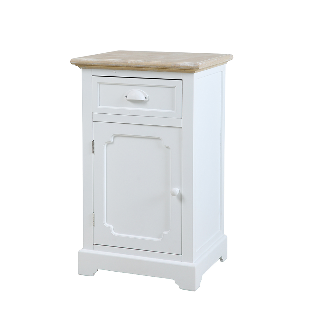 LIBERTA KIMOLOS ΚΟΜΟΔΙΝΟ 1ΠΟΡΤΑ 1ΣΥΡΤΑΡΙ ΛΕΥΚΟ ΦΥΣΙΚΟ 43x35x71