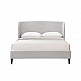 LIBERTA TEDDY ΚΡΕΒΑΤΙ (ΓΙΑ ΣΤΡΩΜΑ 160x200cm) ΓΚΡΙ ΑΝΟΙΧΤΟ 221x171.5x111