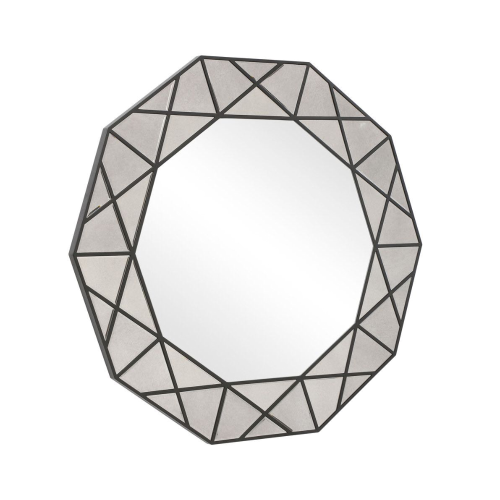 LIBERTA DIAMANTE ΚΑΘΡΕΠΤΗΣ ΤΟΙΧΟΥ ΜΑΥΡΟ 80x80