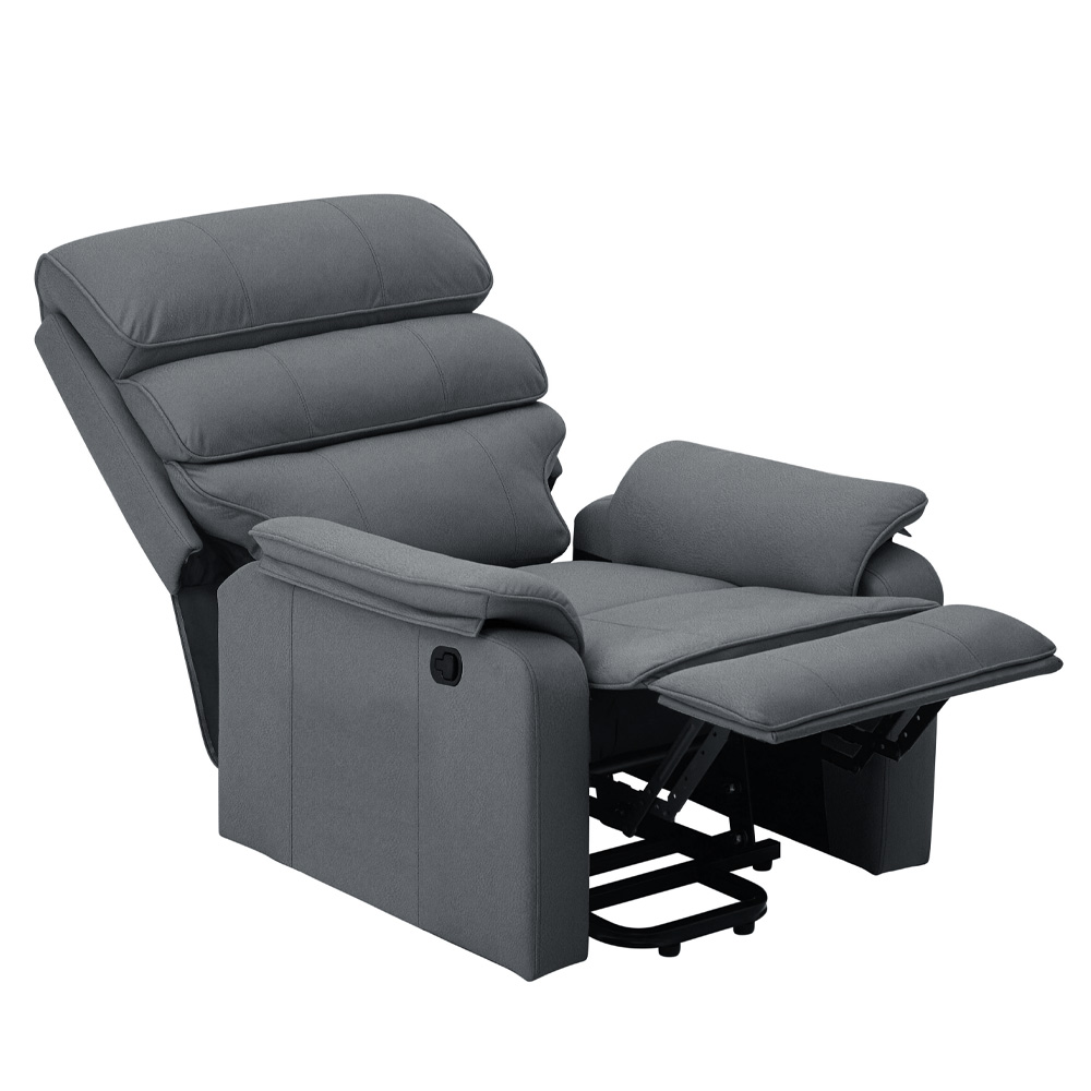 LIBERTA BEAT ΠΟΛΥΘΡΟΝΑ RECLINER ΓΚΡΙ 82x95xH104cm