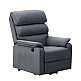 LIBERTA BEAT ΠΟΛΥΘΡΟΝΑ RECLINER ΓΚΡΙ 82x95xH104cm