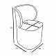 LIBERTA NEST ΚΑΡΕΚΛΑ ΦΥΣΙΚΟ 55x56x76.5 LIBERTA NEST ΚΑΡΕΚΛΑ ΦΥΣΙΚΟ 55x56x76.5
