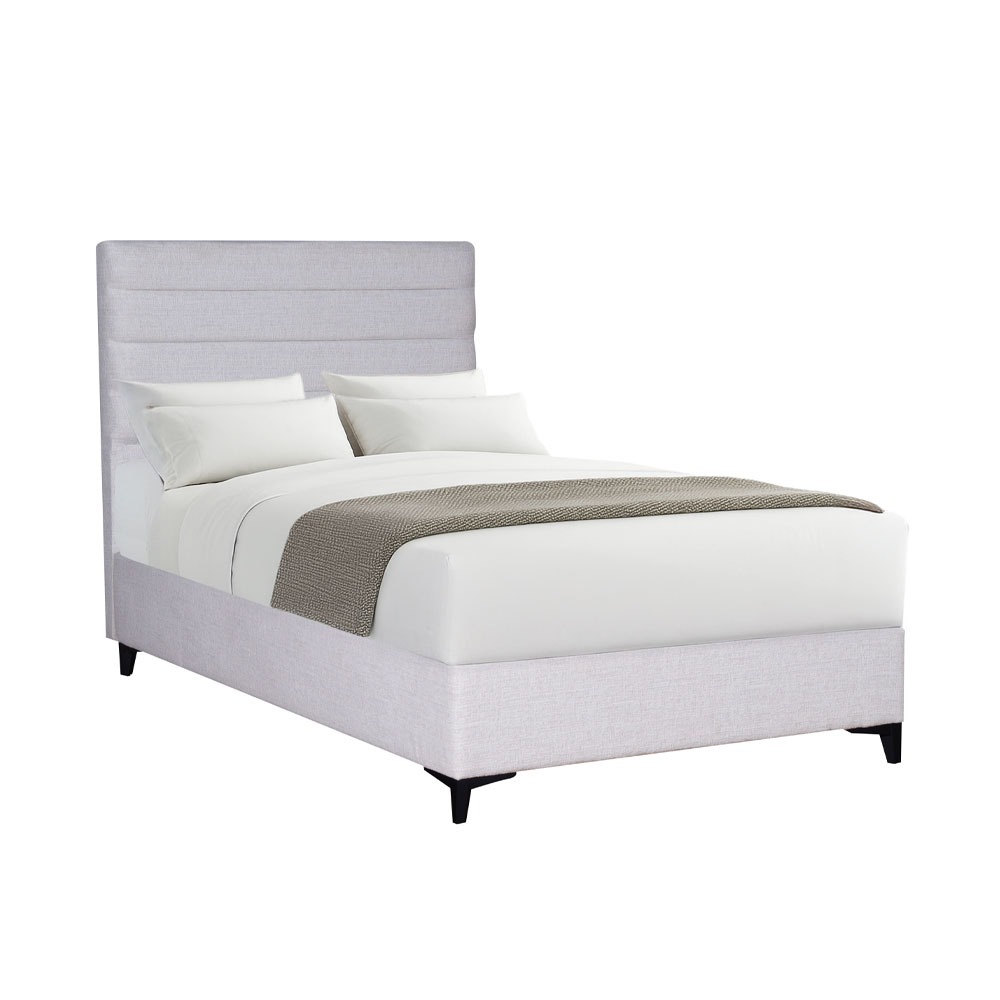 LIBERTA STRATTA ΚΡΕΒΑΤΙ ΜΕ ΑΠΟΘΗΚ. ΧΩΡΟ (ΓΙΑ ΣΤΡΩΜΑ 120x200cm) OFF WHITE 06-900 208x127x121