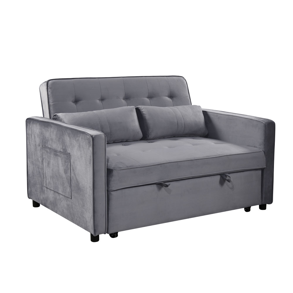 LIBERTA SOLUTION ΚΑΝΑΠΕΣ ΚΡΕΒΑΤΙ 2ΘΕΣΙΟΣ ΓΚΡΙ 133x94x87 LIBERTA SOLUTION ΚΑΝΑΠΕΣ ΚΡΕΒΑΤΙ 2ΘΕΣΙΟΣ ΓΚΡΙ 133x94x87
